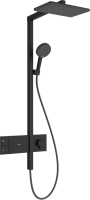 Душевая система Hansgrohe Raindance Alive Q 210/340 24580670 матовый черный
