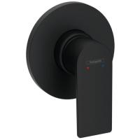 Смеситель для душа hansgrohe Rebris E, скрытого монтажа 72659670, матовый черный