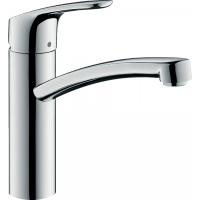 Смеситель hansgrohe Focus для кухонной мойки с поворотным изливом 31806000, хром