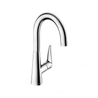 Кухонный смеситель однорычажный, 220, 1jet Hansgrohe 72814000, хром