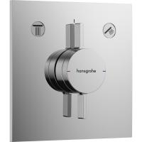 Внешняя часть смесителя hansgrohe DuoTurn E скрытого монтажа на 2 функции, 75417000, хром