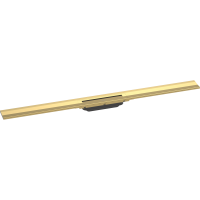 Внешняя часть трапа для душа hansgrohe RainDrain Flex, 100 см, укорачиваемая 56054000, полированное золото