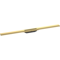 Внешняя часть трапа для душа hansgrohe RainDrain Flex, 100 см, укорачиваемая 56046990, полированное золото