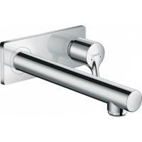 Смеситель hansgrohe Talis S для раковины настенный с длинным изливом 72111000, хром