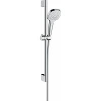 Душевой набор hansgrohe Croma Select E Vario 26582400, белый/хром