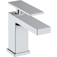 Смеситель для раковины hansgrohe Tecturis E 80, EcoSmart+, для холодной воды, 73013000, хром