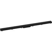 Внешняя часть трапа для душа hansgrohe RainDrain Match, 120 см, с регулировкой по высоте 56042670, матовый черный