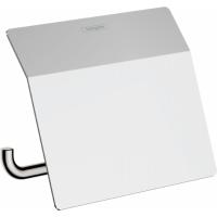 Держатель туалетной бумаги с крышкой AddStoris Hansgrohe 41753000, хром