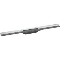 Внешняя часть трапа для душа hansgrohe RainDrain Flex, 80 см, укорачиваемая 56051000, хром