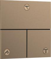 Переключатель потоков Hansgrohe ShowerSelect Comfort E 15573140 шлифованная бронза
