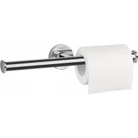 Держатель туалетной бумаги без крышки двойной Hansgrohe Logis Universal 41717000 хром