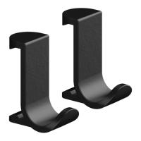Hansgrohe WallStoris Крючок широкий черный матовый 27914670