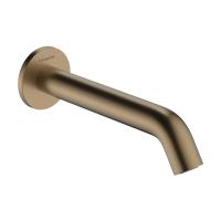Излив для ванны hansgrohe Tecturis S, 73411140, шлифованная бронза