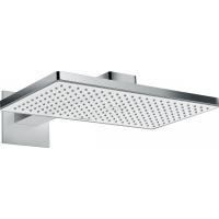 Верхний душ hansgrohe Rainmaker Select 460 1jet с держателем 24003400, белый/хром