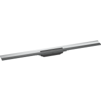 Внешняя часть трапа для душа hansgrohe RainDrain Flex, 90 см, укорачиваемая 56052000, хром