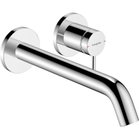 Внешняя часть смесителя для раковины hansgrohe Tecturis S скрытого монтажа, EcoSmart+, 73351000, хром
