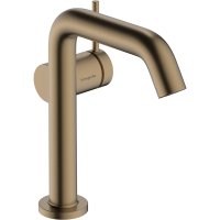 Смеситель для раковины hansgrohe Tecturis S 150 Fine CoolStart, EcoSmart+, 73341140, шлифованная бронза