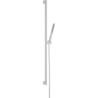 Душевой гарнитур hansgrohe Pulsify S 100 1jet EcoSmart со штангой 90 см, 24382700, матовый белый