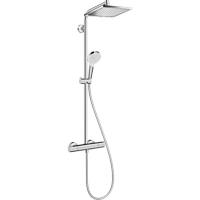 Душевая система hansgrohe Crometta Е 240 1jet Showerpipe с термостатом 27271000, хром