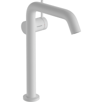 Смеситель для раковины hansgrohe Tecturis S 240 Fine, CoolStart, EcoSmart+, 73372700, матовый белый