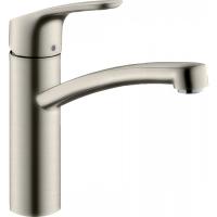 Смеситель hansgrohe Focus для кухонной мойки с поворотным изливом 31806800, под сталь