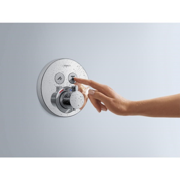 Термостат hansgrohe ShowerSelect S для душа 15743000, хром