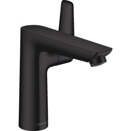 Смеситель hansgrohe Talis E для раковины 150, однорычажный, со сливным гарнитуром 71754670, матовый черный