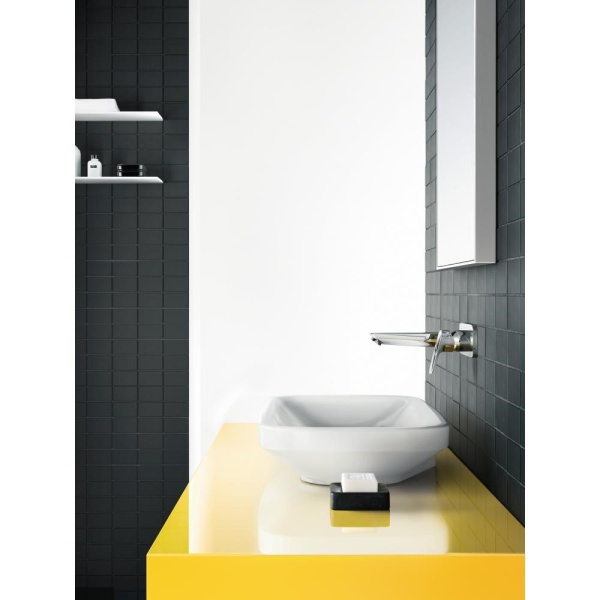 Смеситель для раковины hansgrohe Logis 71220000, настенный, хром