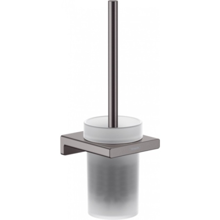 Набор для WC настенный AddStoris Hansgrohe 41752340, шлифованный черный хром