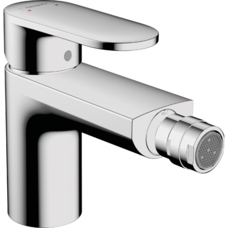 Смеситель для биде однорычажный со сливным гарнитуром Hansgrohe Vernis Blend 71210000, хром