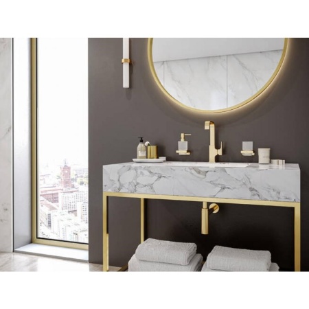 Смеситель hansgrohe Metropol раковины 32511990, полированное золото