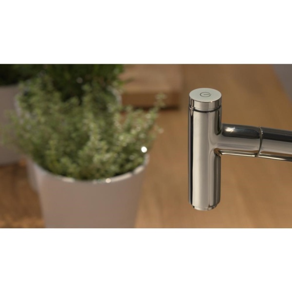 Смеситель hansgrohe Metris для кухонной мойки 14820800, под сталь