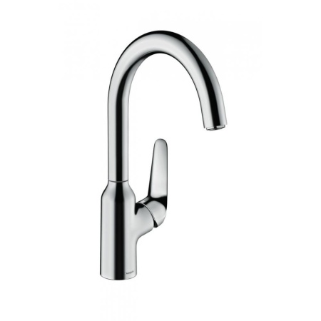 Кухонный смеситель однорычажный, 220, 1jet Hansgrohe 71802000, хром