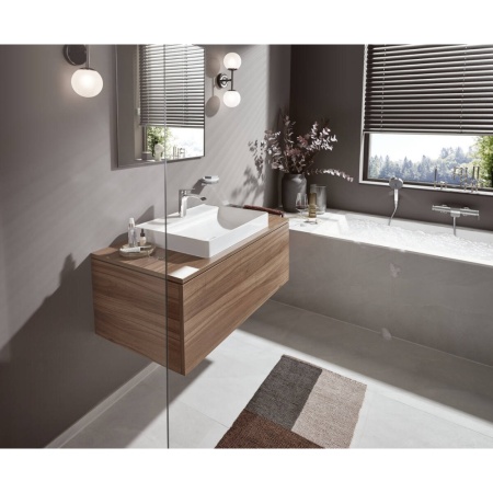 Готовый набор для ванны hansgrohe Vivenis со смесителем для раковины и ручным душем Pulsify HG-PR66, хром