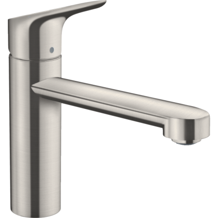 Смеситель для кухонной мойки hansgrohe Focus M43 120, с поворотным изливом 71816800, под сталь