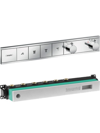 Hansgrohe 15382000S Set HG RainSelect термостатический смеситель для душа (15382000+15312180)