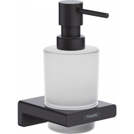 Диспенсер для жидкого мыла AddStoris Hansgrohe 41745670, матовый черный
