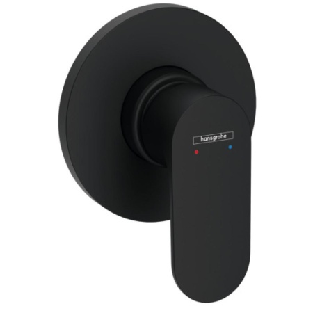 Смеситель для душа hansgrohe Rebris S, скрытого монтажа 72649670, матовый черный