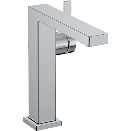 Смеситель для раковины hansgrohe Tecturis E 150 Fine CoolStart, EcoSmart+, с донным клапаном Push-Open, 73040000, хром