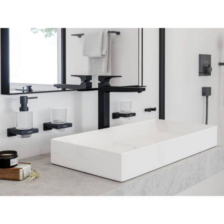 Смеситель hansgrohe Metropol для раковины 32512340, шлифованный черный хром