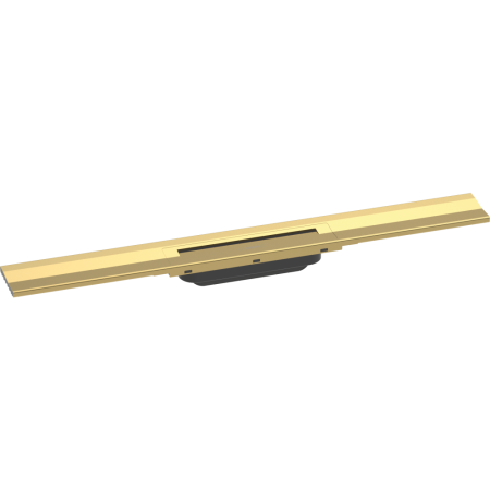 Внешняя часть трапа для душа hansgrohe RainDrain Flex, 70 см, укорачиваемая 56050990, полированное золото
