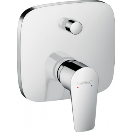 Смеситель hansgrohe Talis E для ванны, однорычажный, СМ, со встроенной защитной комбинацией 71474000, хром
