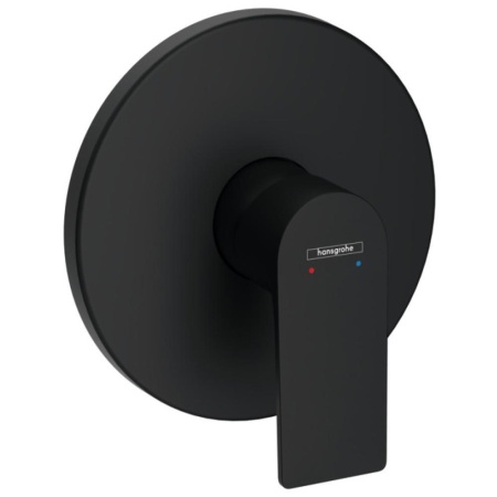 Смеситель для душа hansgrohe Rebris E, скрытого монтажа 72668670, матовый черный