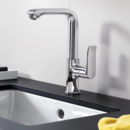 Смеситель hansgrohe Metris для раковины 31187000, хром