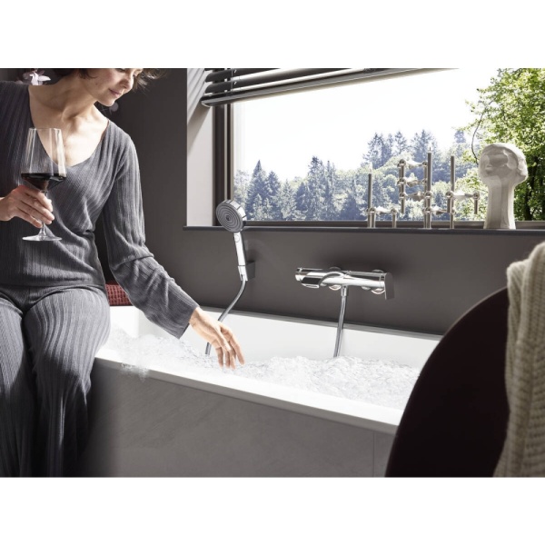 Готовый набор для ванны hansgrohe Vivenis с ручным душем Pulsify HG-PR60, хром