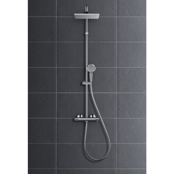 Душевая система hansgrohe Vernis Shape 230 1jet с термостатом 26286000-DP, хром (ПОВРЕЖДЕНА УПАКОВКА)