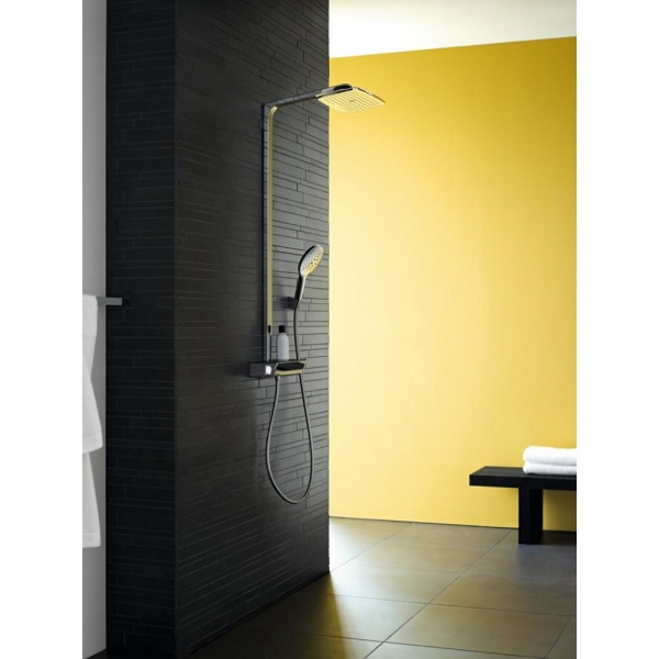Душевая система hansgrohe Raindance Select E 360 Showerpipe с термостатом 27112000, хром
