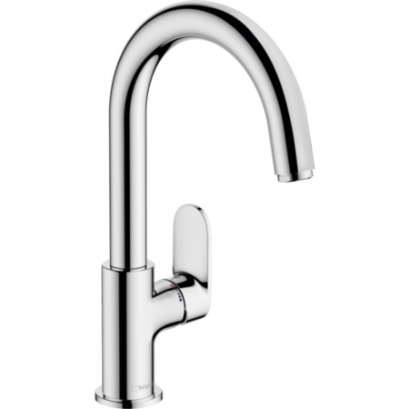 Смеситель для раковины 210, со сливным гарнитуром Hansgrohe Vernis Blend 71554000, хром