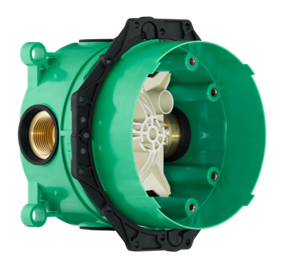 Комплект смеситель для душа и скрытая часть Hansgrohe 72668000S Rebris хром