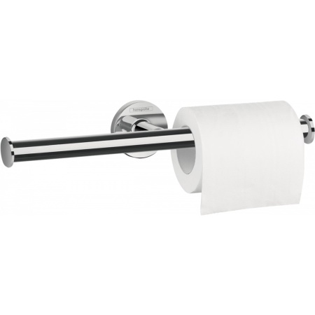 Держатель туалетной бумаги без крышки двойной Hansgrohe Logis Universal 41717000 хром